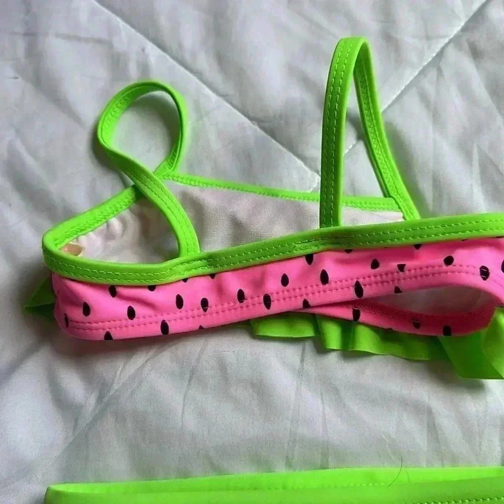 Op Watermelon two piece bikini 12 M new without tags